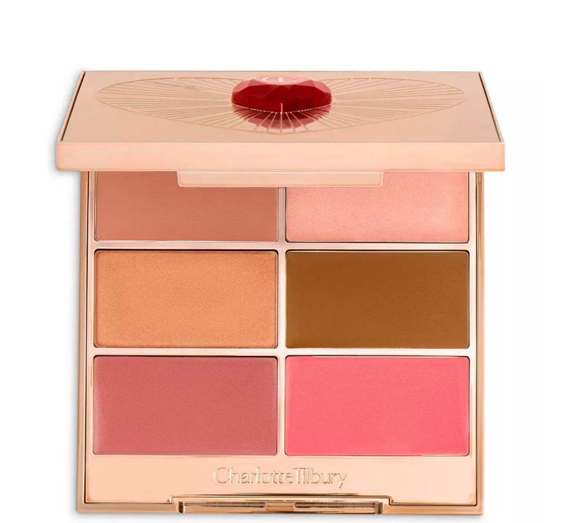Charlotte Tilbury Love at First Swipe Multi Glow Face Palette