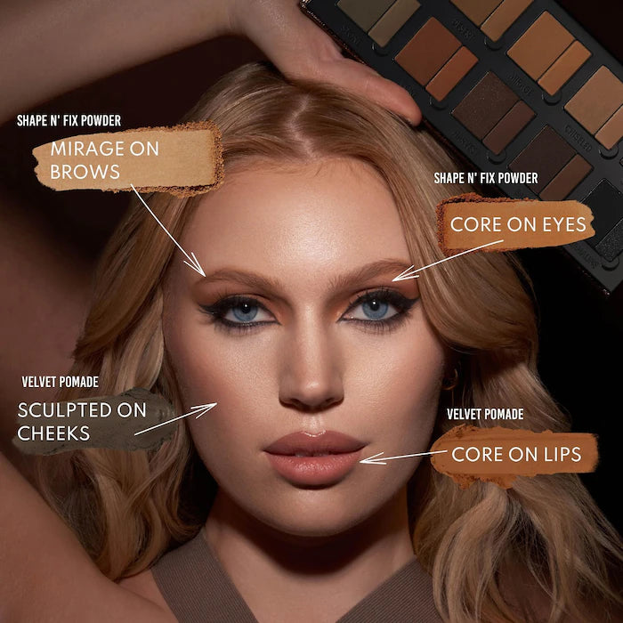 Danessa Myricks Beauty, Defining Neutrals - Palette For Eyes, Brows, Face & Lips