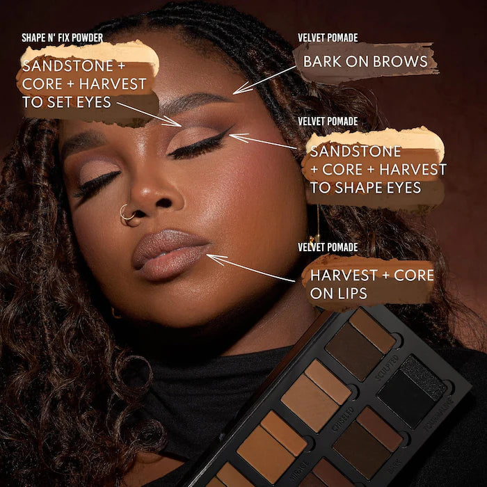 Danessa Myricks Beauty, Defining Neutrals - Palette For Eyes, Brows, Face & Lips