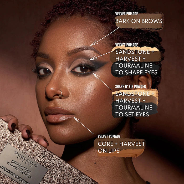 Danessa Myricks Beauty, Defining Neutrals - Palette For Eyes, Brows, Face & Lips