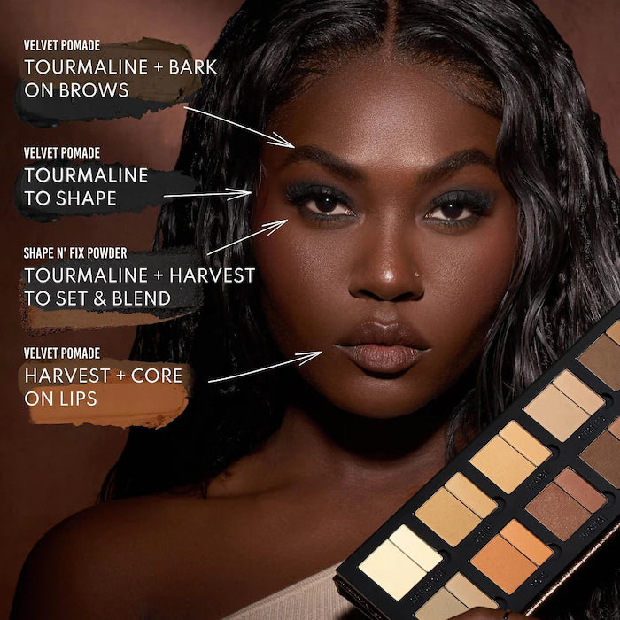 Danessa Myricks Beauty, Defining Neutrals - Palette For Eyes, Brows, Face & Lips