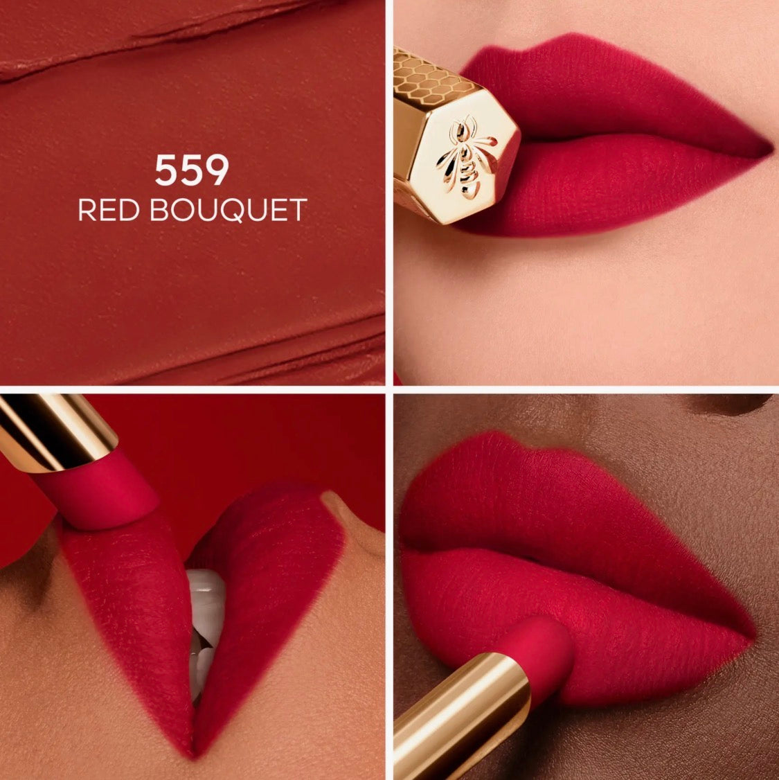 GUERLAIN, KISS KISS Honey-Infused Refillable Lipstick
