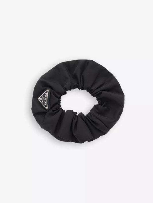 PRADA Re-Nylon branded recycled-nylon scrunchie