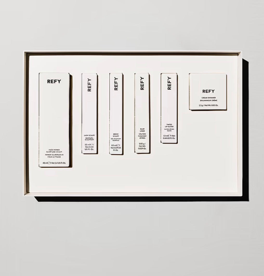 REFY, SHIMMER SCULPT FULL COLLECTION The ultimate limited-edition holiday look, simplified