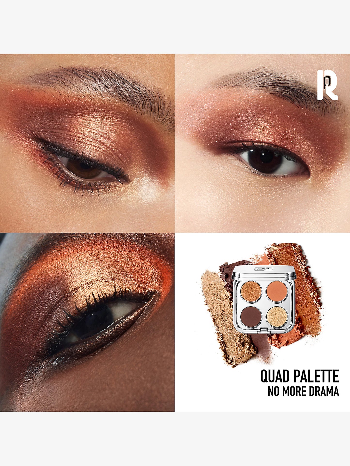 RABANNE, Multi-finish eyeshadow palette quad 2.3g