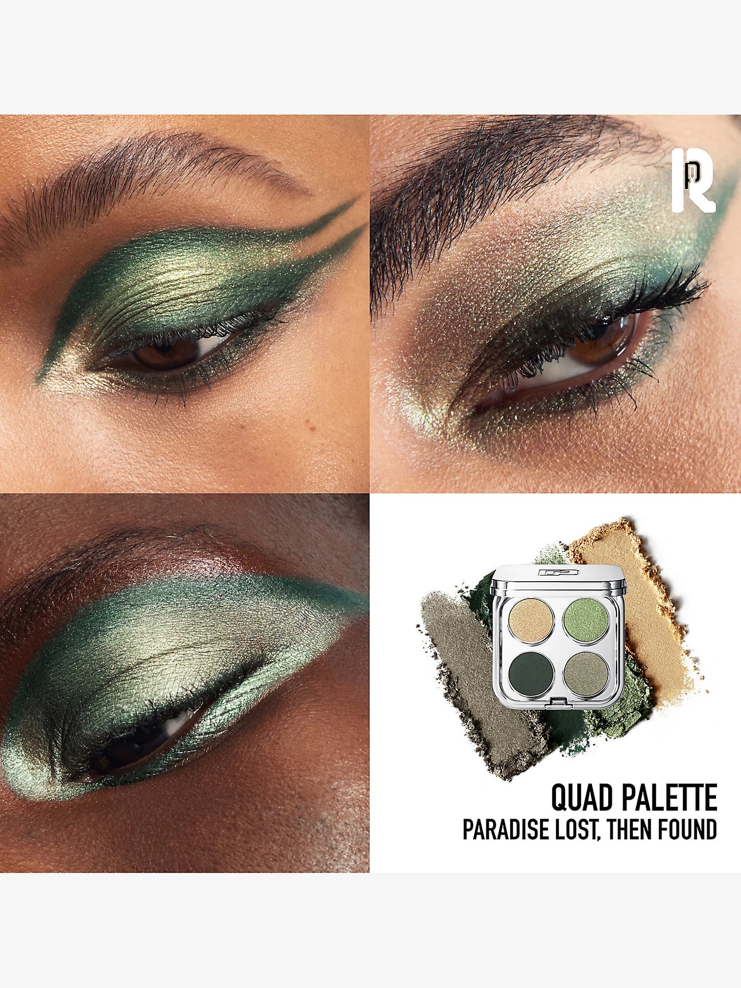 RABANNE, Multi-finish eyeshadow palette quad 2.3g