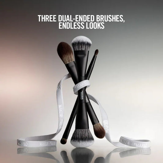 MAKEUP BY MARIO, Mario’s Face and Eye Trio Cosmetic Brush Set