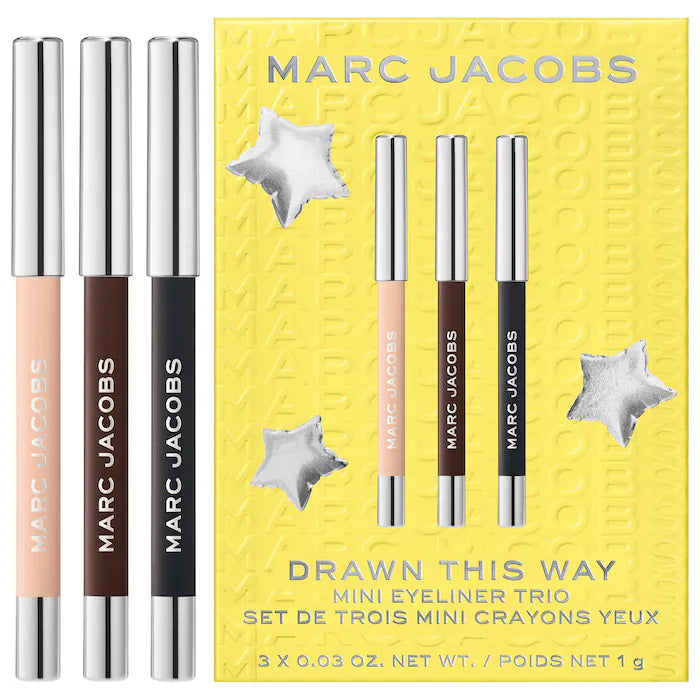 Marc Jacobs Beauty, Mini Drawn This Way Longwear Eyeliner Trio Gift Set