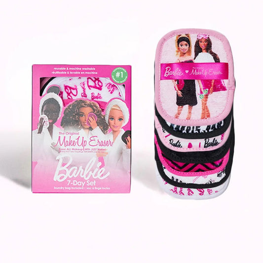 The Original MakeUp Eraser Barbie 7-Day Set
