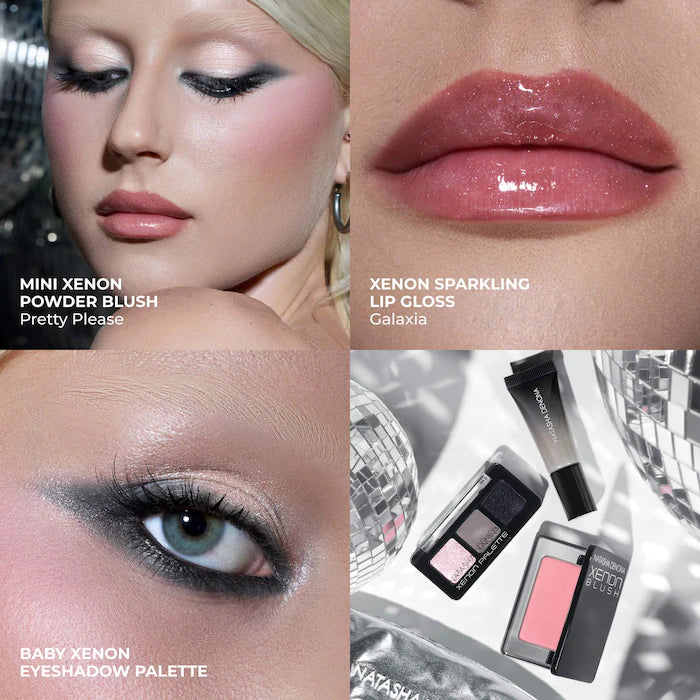 NATASHA DENONA, Xenon Pouch Makeup Gift Set