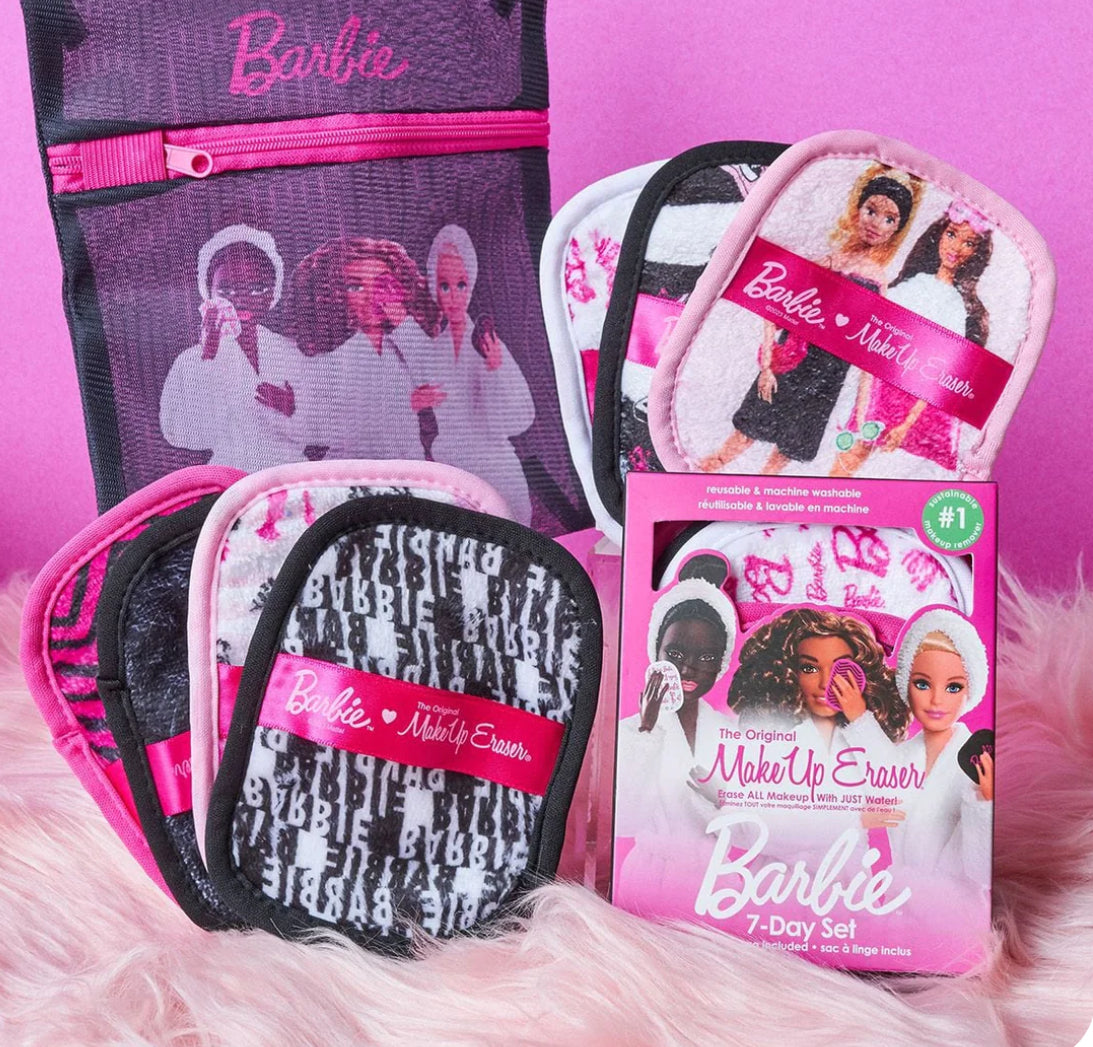 The Original MakeUp Eraser Barbie 7-Day Set