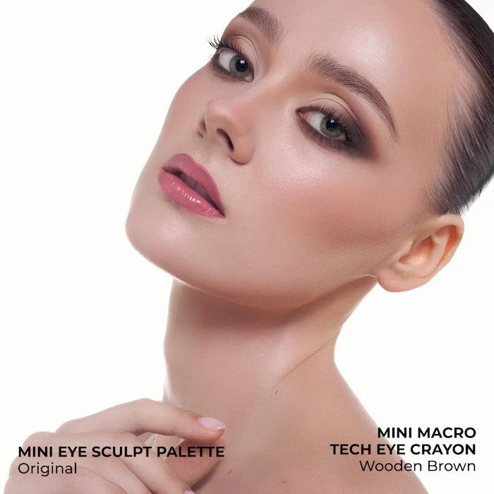 NATASHA DENONA, Mini Eye Sculpt Eyeshadow Palette &amp; Eye Crayon Pencil Duo Makeup Gift Set