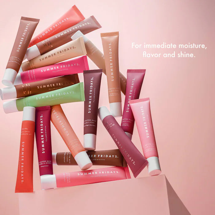 Summer Fridays, The Lip Butter Balm Vault Gift Set with 18 Hydrating Flavors