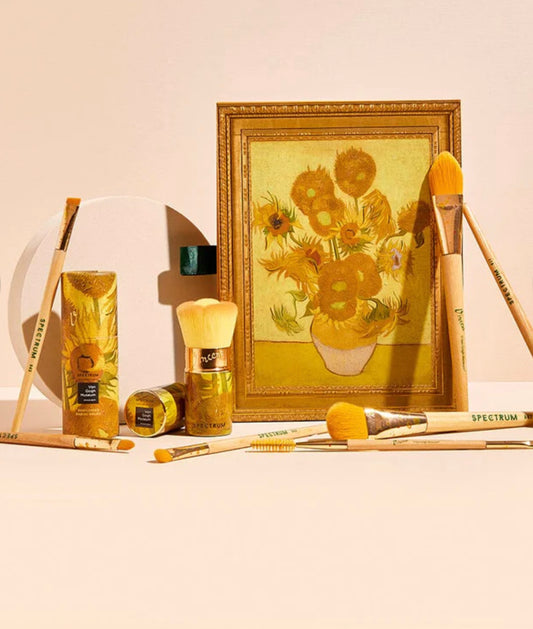 SPECTRUM, Van Gogh Museum Sunflowers Makeup Brush Bundle