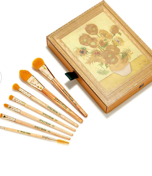 SPECTRUM, Van Gogh Museum Sunflowers Makeup Brush Bundle