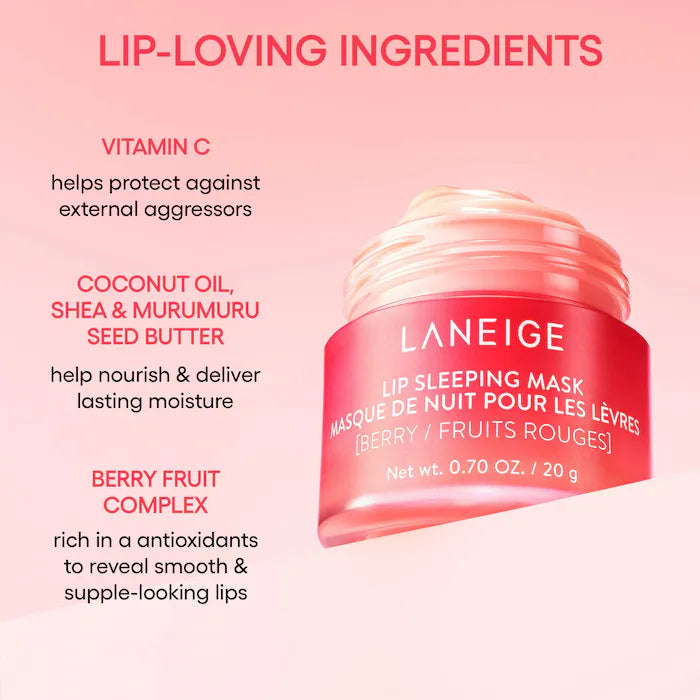 LANEIGE, Lip Sleeping Mask Intense Hydration with Vitamin C
