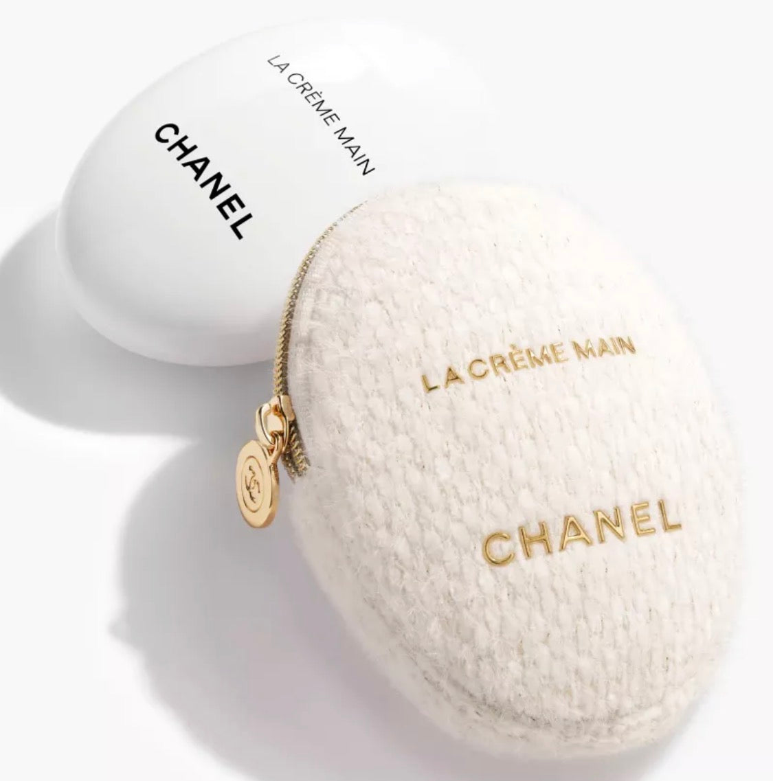 CHANEL La Crème Main Nourishing Hand Cream 50ml with Limited Edition Pouch