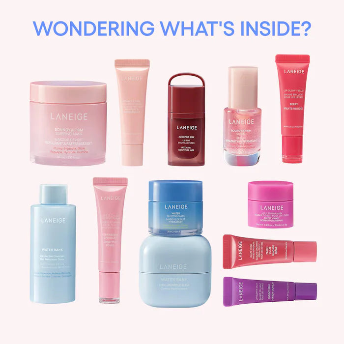 LANEIGE, 12 Days of Wonder Korean Skincare & Lip Favorites Advent Calendar