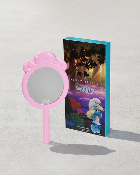FENTY BEAUTY, SMURFETTE N’ REFLECT HANDHELD BEAUTY MIRROR