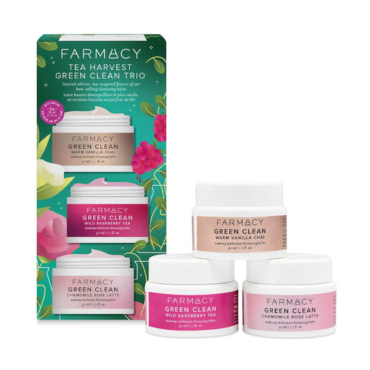 Farmacy, Tea Harvest Green Clean Trio with Limited-Edition Flavors