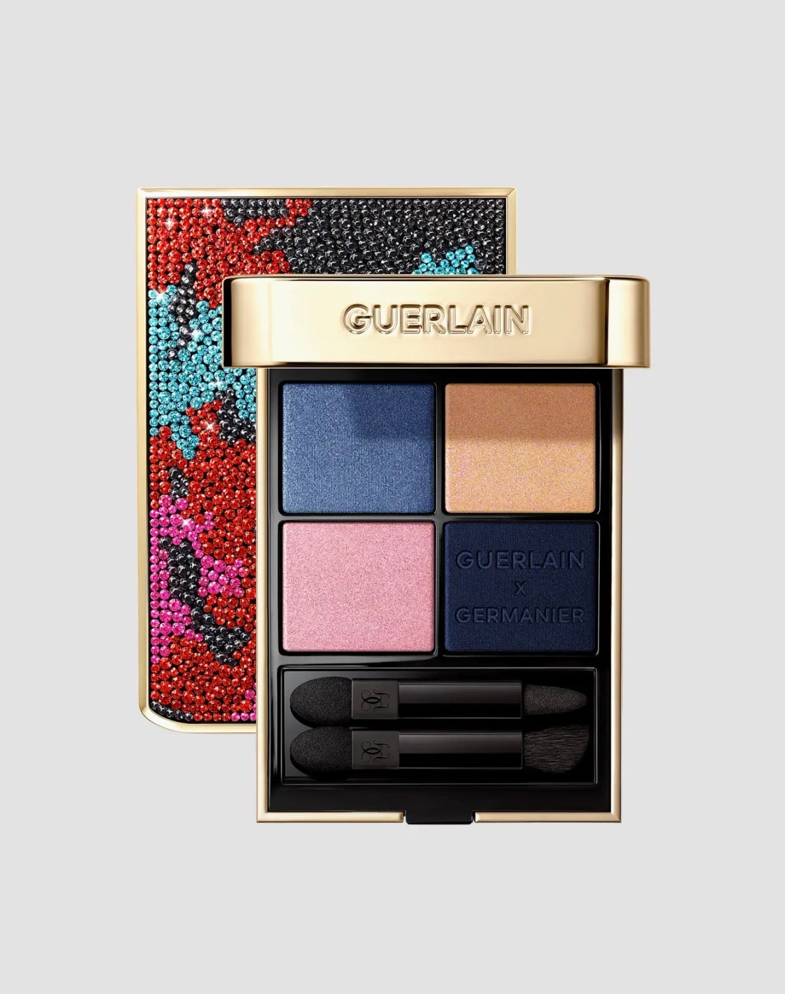 GUERLAIN  Limited Edition GUERLAIN x Kévin Germanier Ombres G Eyeshadow Quad, Edición limitada.