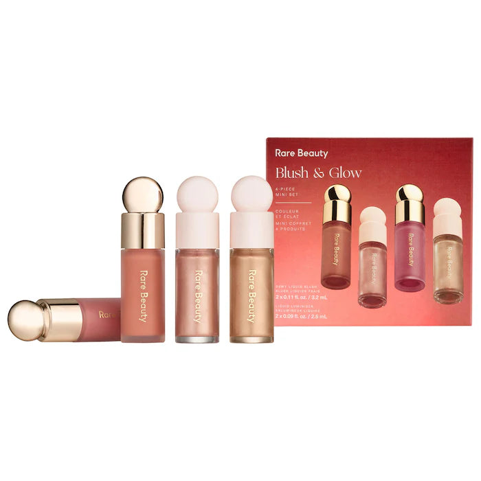 Rare Beauty by Selena Gomez, Mini Blush & Glow 4-Piece Set