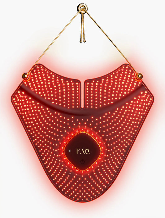 FOREO, FAQ 211 Silicone LED + Near-Infrared Neck & Décolleté Mask