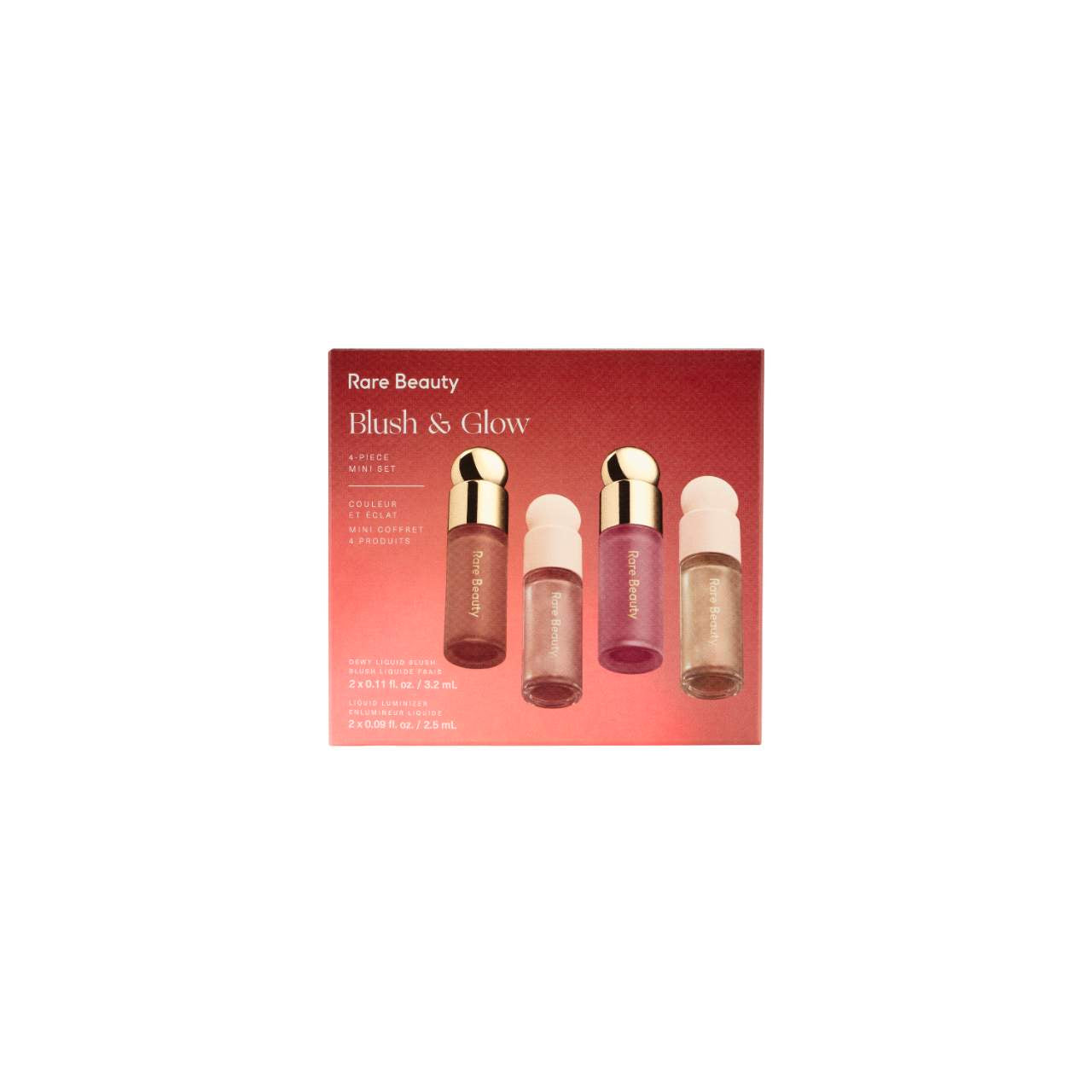 Rare Beauty by Selena Gomez, Mini Blush & Glow 4-Piece Set