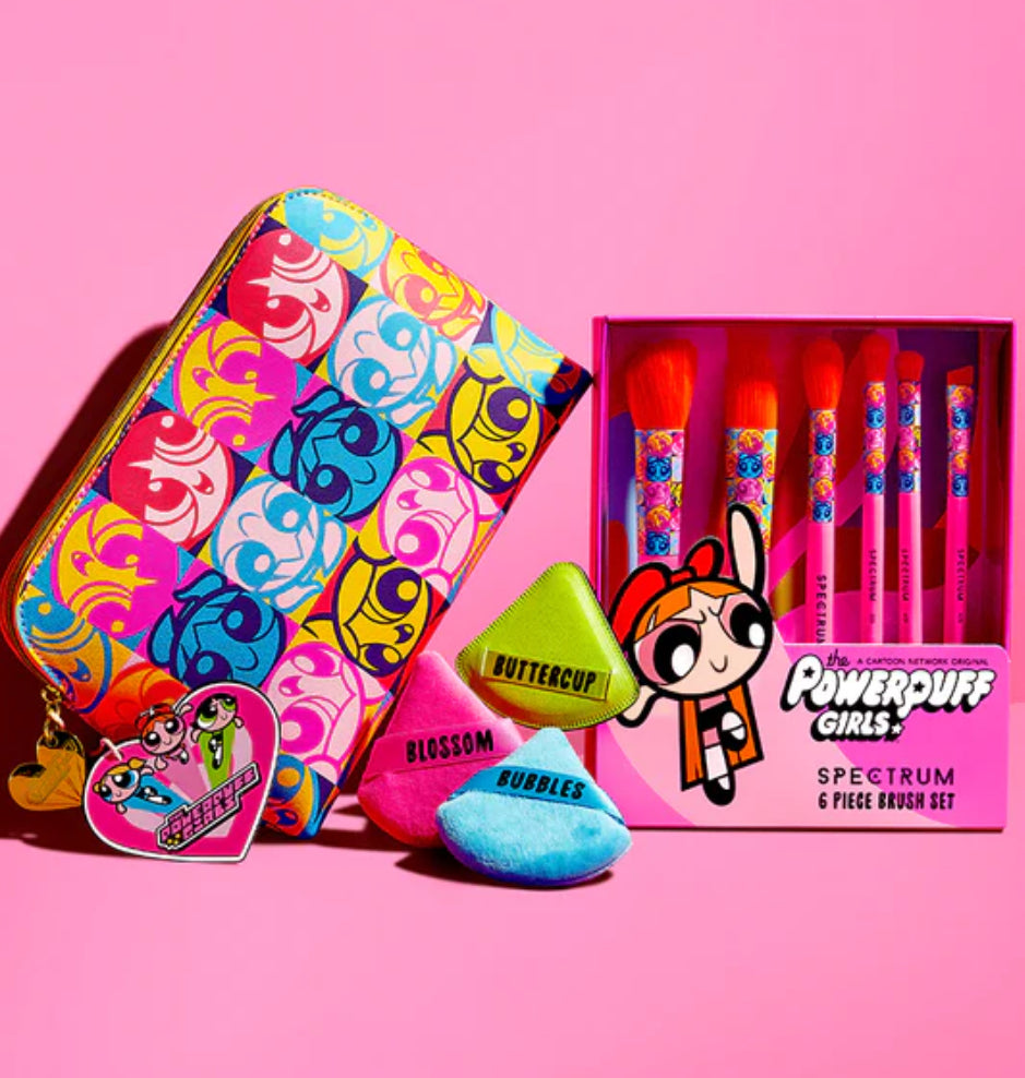 SPECTRUM, The Powerpuff Girls Blossom Makeup Brush Bundle – Beauty ...