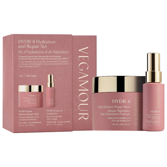 Vegamour, HYDR-8 Hydration & Repair Hair Set for Dry