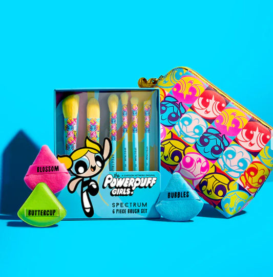 SPECTRUM, The Powerpuff Girls Bubbles Makeup Brush Bundle