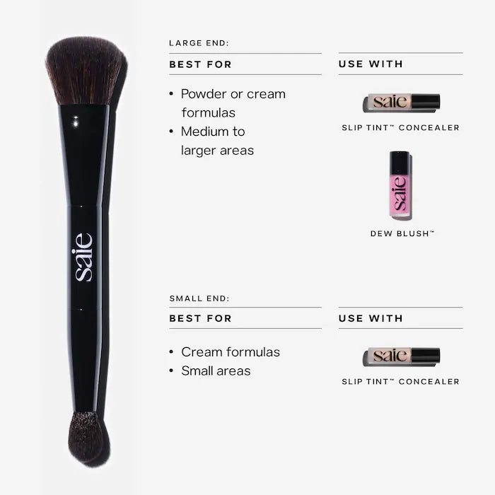 Saie, Brush Essentials Makeup Brush Gift Set with Travel Case