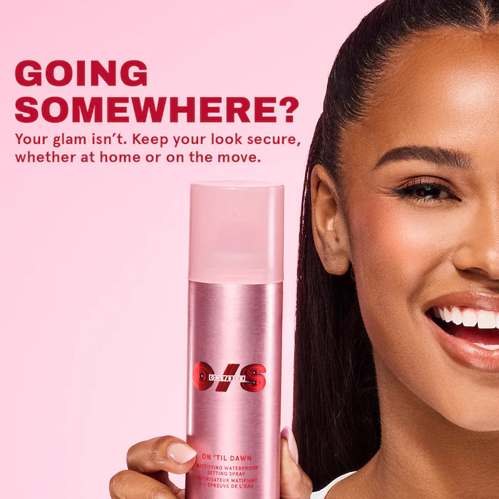 ONE/SIZE by Patrick Starrr, On ‘Til Dawn Mattifying Waterproof Setting Spray Big & Bitty Duo
