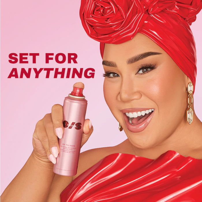 ONE/SIZE by Patrick Starrr, On ‘Til Dawn Mattifying Waterproof Setting Spray Big & Bitty Duo