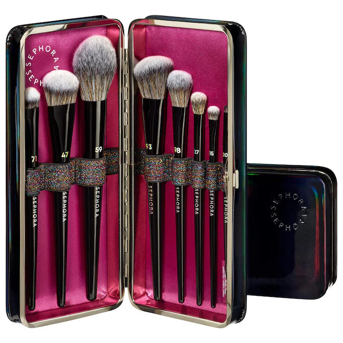 SEPHORA COLLECTION 8 Piece PRO Face & Eye Brush Set