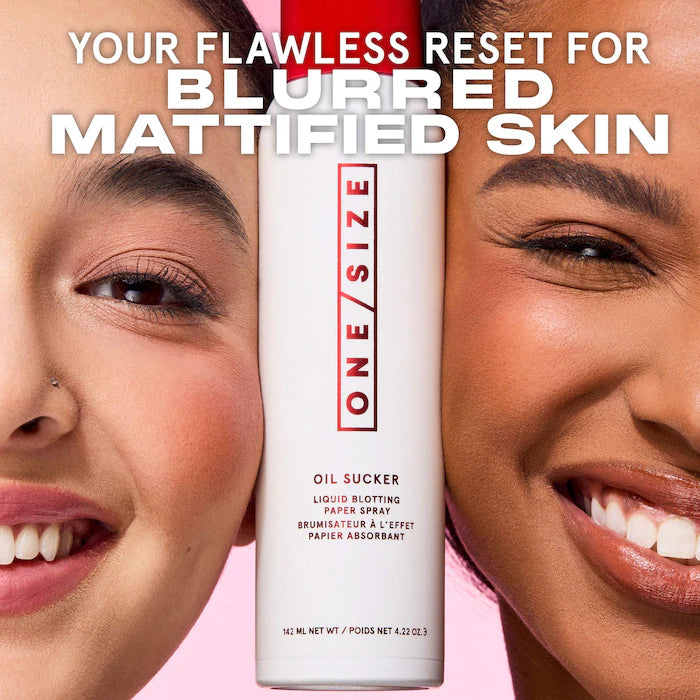 ONE/SIZE by Patrick Starrr, Oil Sucker Liquid Blotting Paper Touch Up Spray