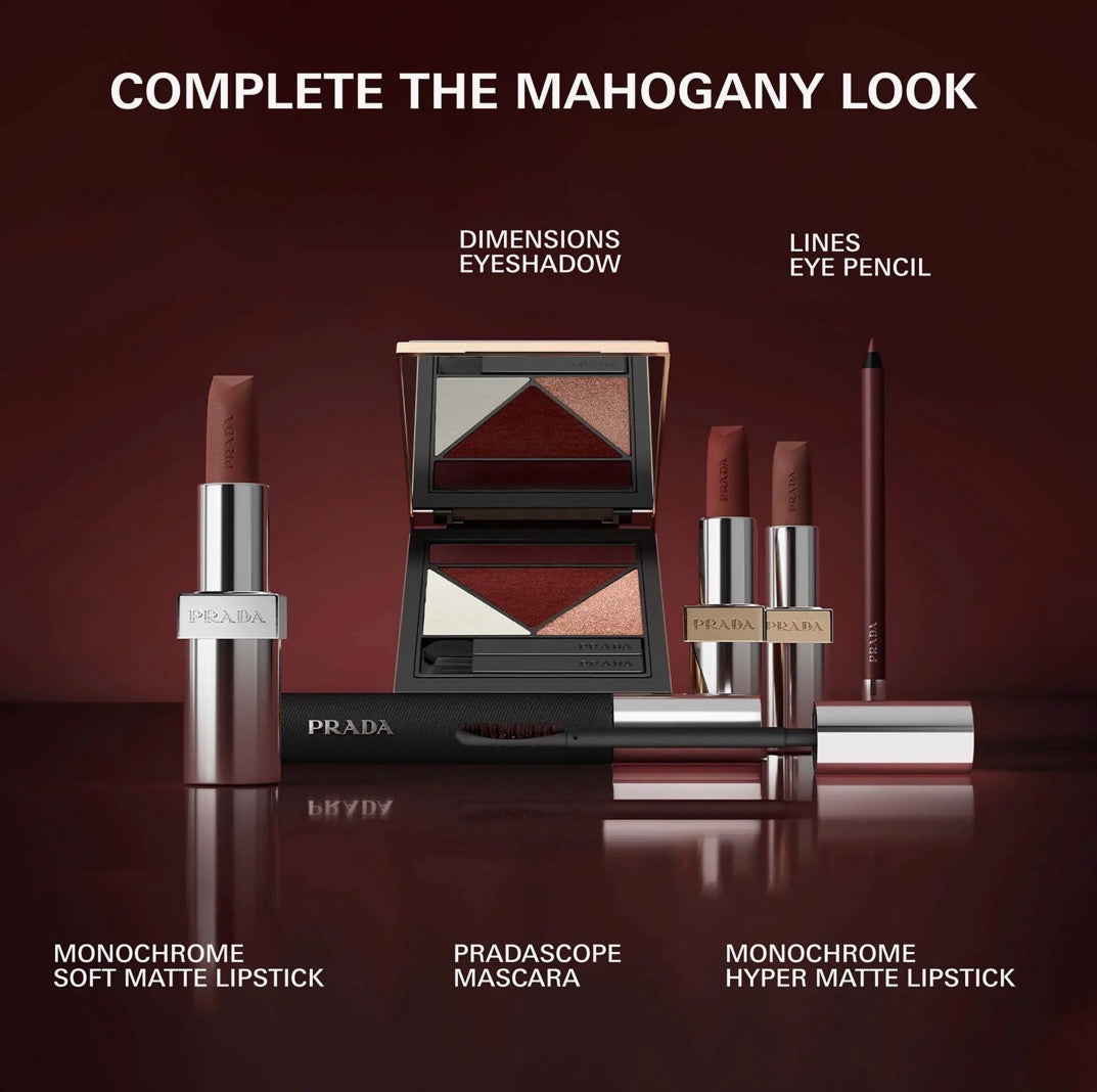 Prada, Mahogany Dimensions Refillable Eyeshadow Palette (Limited Edition)