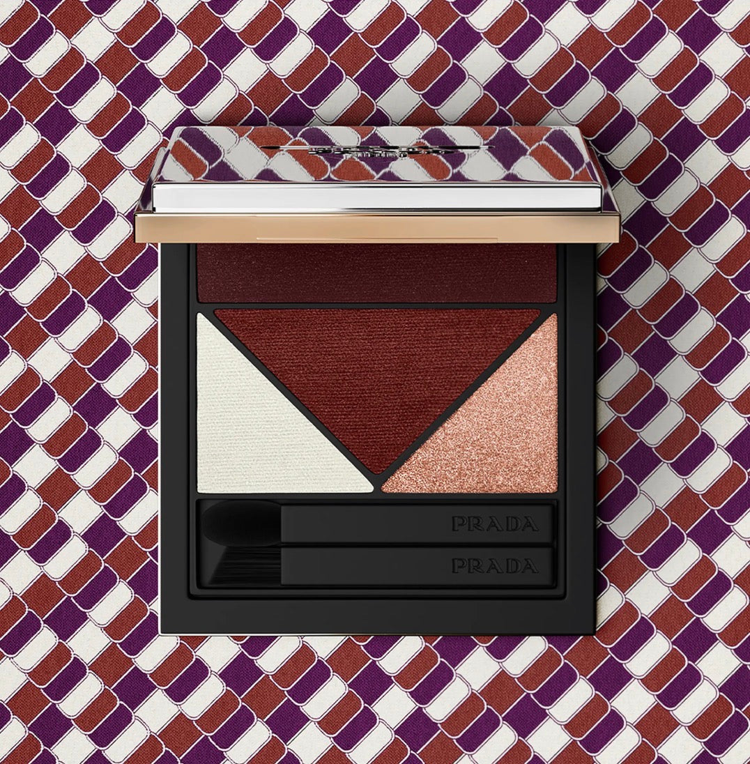 Prada, Mahogany Dimensions Refillable Eyeshadow Palette (Limited Edition)