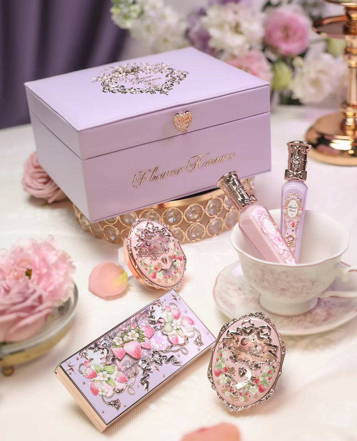 Flowerknows Rococo FLOWER KNOWS, Violet Strawberry Rococo All-In Gift Set – Beauty Lover´s ...