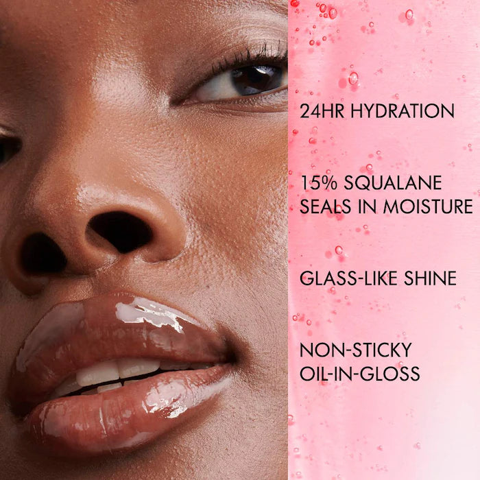 Armani Beauty Prisma Glass Hydrating Lip Gloss with Squalane