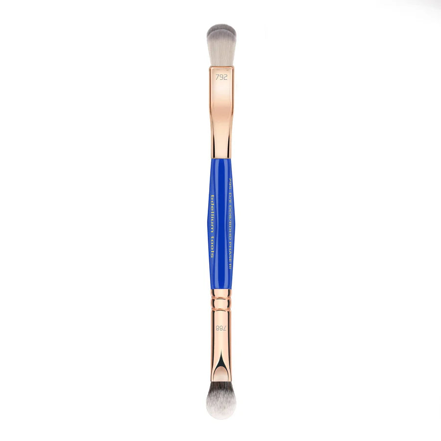 BDELLIUM TOOLS, GOLDEN TRIANGLE DOUBLE-ENDED DOUBLE DOME BLENDER / BDHD BRUSH 3PC. SET