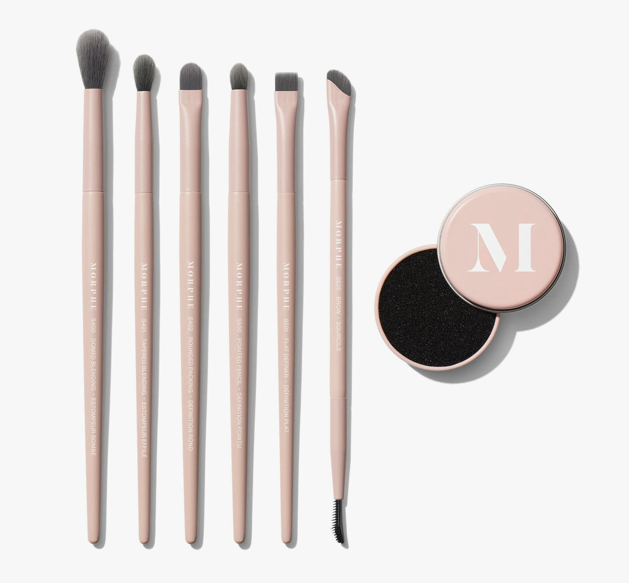 MORPHE, Eye Shaping Essentials Bamboo & Infused Eye Brush Set