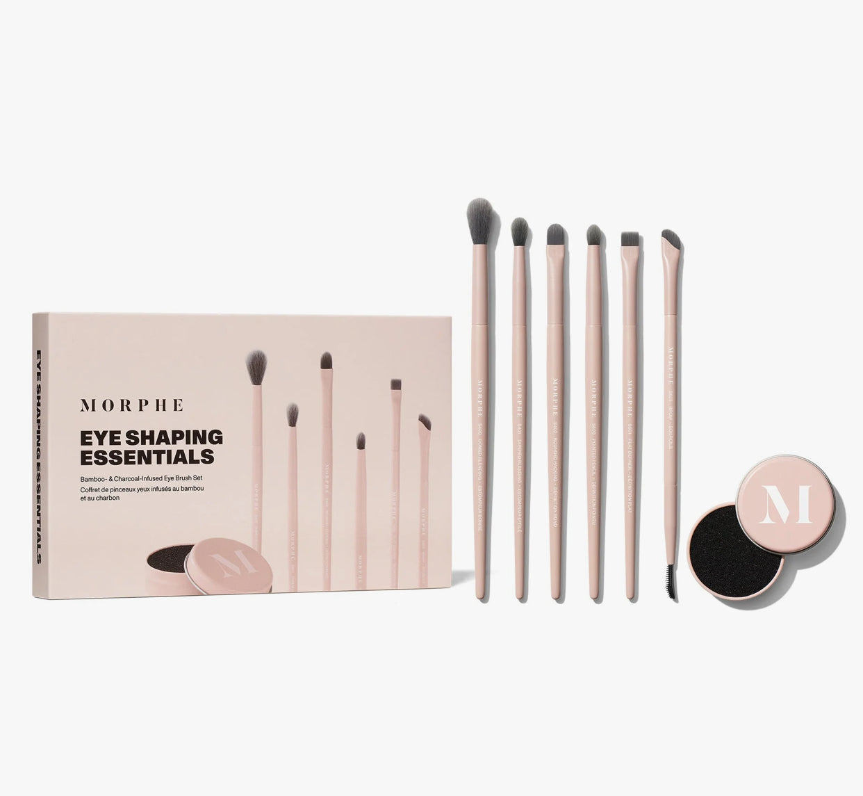 MORPHE, Eye Shaping Essentials Bamboo & Infused Eye Brush Set