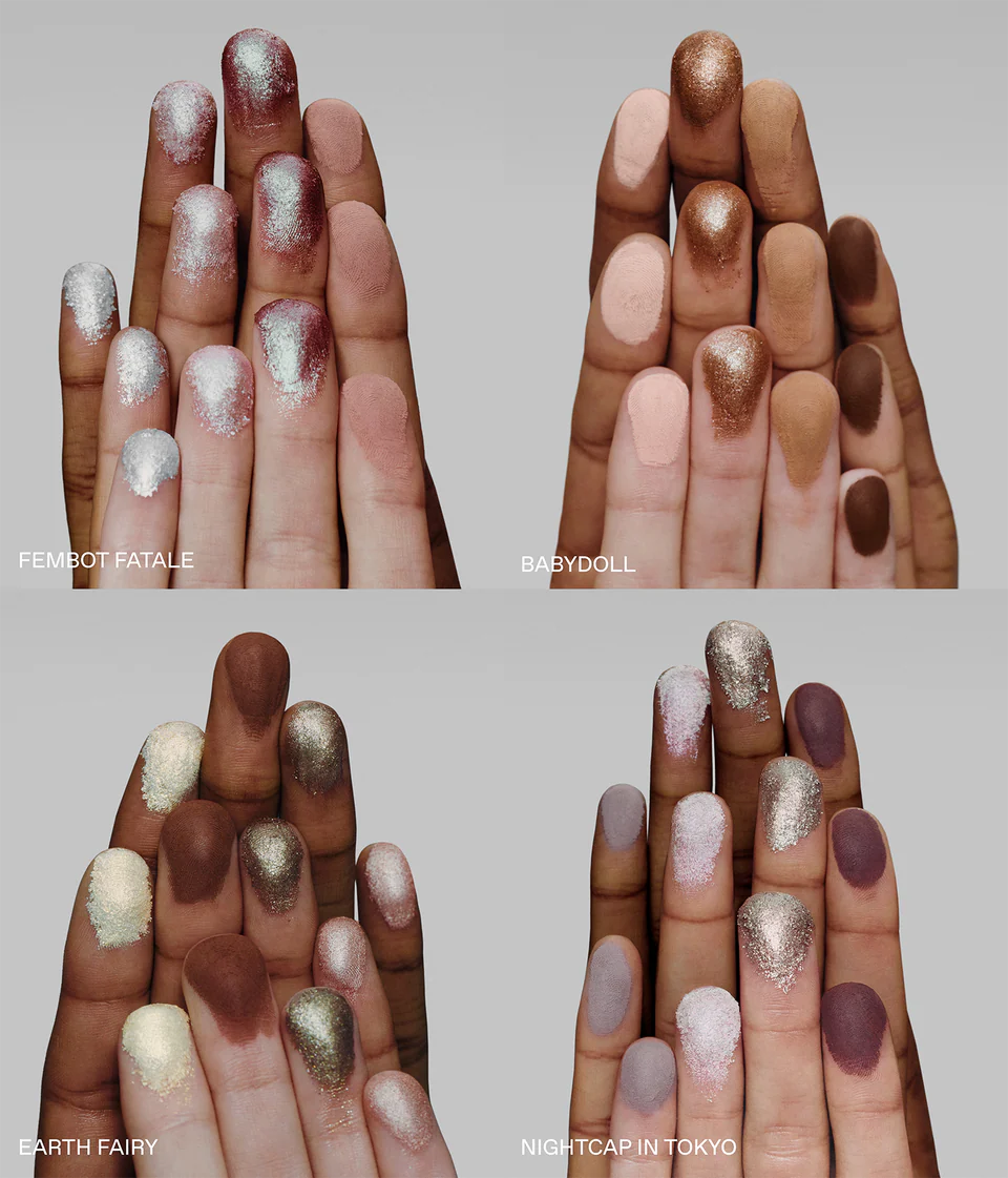 REM BEAUTY, ALL 4 NEW SWEET DREAMS EYESHADOW QUADS