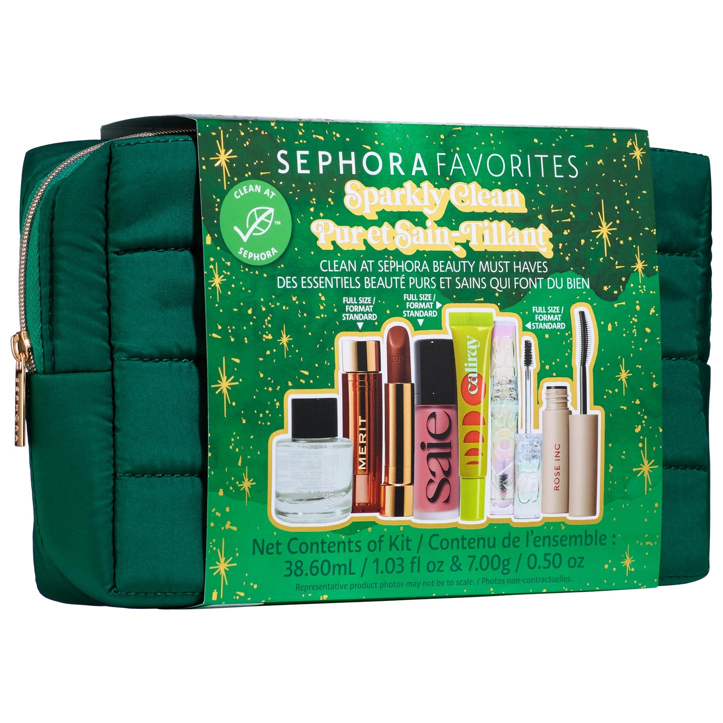 Sephora Favorites, Holiday Sparkly Clean Beauty Kit
