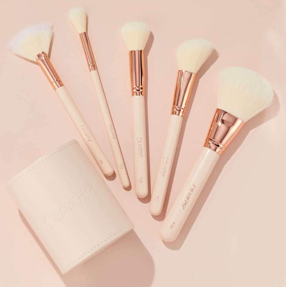 COLOURPOP, best face scenario, brush set