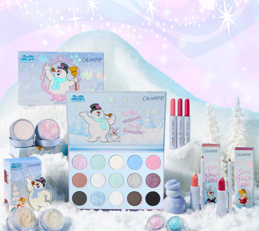 COLOURPOP, Frosty The Snowman x ColourPop Collection Full collection