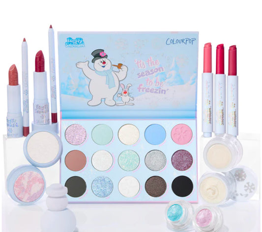 COLOURPOP, Frosty The Snowman x ColourPop Collection Full collection