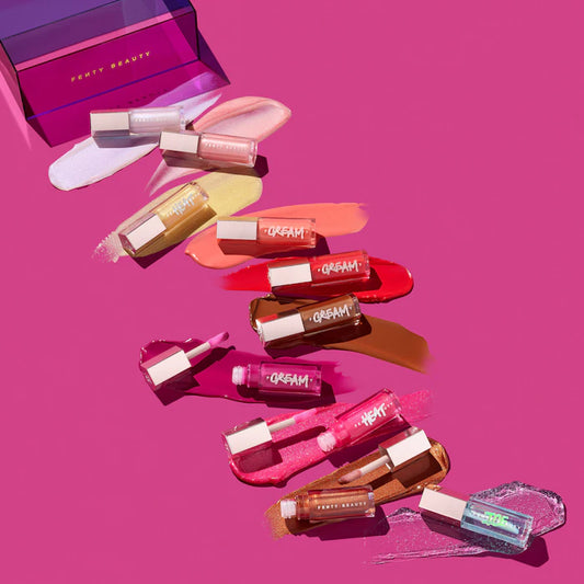 Fenty Beauty by Rihanna, The Gloss Bomb Vault Full-Size Universal Lip Luminizer 10-Piece Set