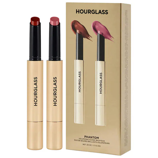 Hourglass, Phantom Volumizing Glossy Lip Balm Duo